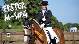 Turnier Dressurhaflinger Amani  Erster MSieg Usingen 2013 [upl. by Leelah]