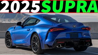 The 2025 Toyota Supra REVEALED  Get your wallet ready [upl. by Htinnek]