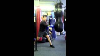 Pro Boxing Equipment  Coke Bottle Heavy Bag [upl. by Doxia]