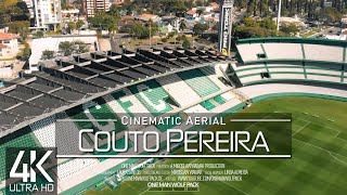 【4K】Estadio Couto Pereira from Above 🔥 Coritiba FC 🔥 BRASIL Ecuador 2024 🔥Curitiba Aerial Drone Film [upl. by Drucill]