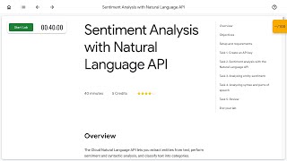 Sentiment Analysis with Natural Language API [upl. by Paco954]