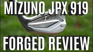 Mizuno JPX919 Forged Irons Review [upl. by Nnaeiluj817]