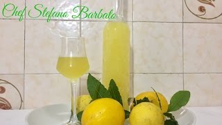 Limoncello Ricetta segreta dello Chef Stefano Barbato [upl. by Nazler261]