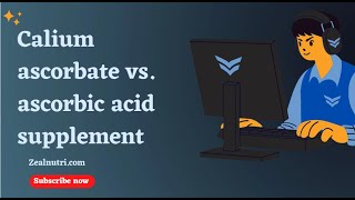 Calcium ascorbate vs ascorbic acid  Difference between Calcium ascorbate amp ascorbic acid [upl. by Bodnar41]