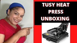 TUSY Heat Press unboxing  15 x 15 Heat Press  Best Starter Heat Press [upl. by Mitman]