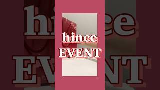 【購入品】hince ルミネエスト新宿イベント💄🍫ソンフンとコラボ🤍※終了しております [upl. by Blain]