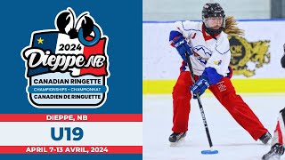 CRC 2024  Dieppe UniPlex U19 Team Ontario vs RiveSud [upl. by Steady]