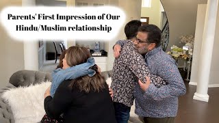 HinduMuslim Relationship  Our Parents First Impression  Indian Hindu amp Pakistani Muslim Parents [upl. by Ennazzus234]