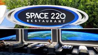 NEW Space 220 Restaurant at EPCOT  FULL Experience in 5K  Walt Disney World Dining Florida 2021 [upl. by Haidadej]