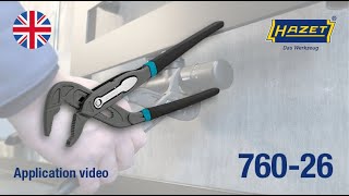 HAZET Universal pliers  water pump pliers 760 [upl. by Dleifrag]