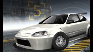 Need for Speed ProStreet Drag Civic Tune [upl. by Spearman]