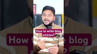 How to write blog articles microblogging [upl. by Theodoric67]