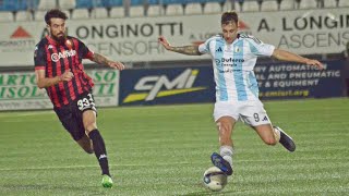 Serie C al Comunale di Chiavari V Entella  Lucchese finisce 00 [upl. by Erodavlas907]