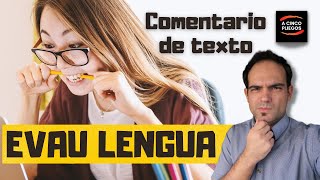 Cómo aprobar✅ Lengua en SELECTIVIDAD 🤫 brilla en el comentario de texto  1 [upl. by Udelle]