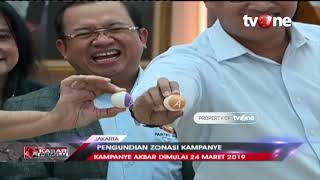 KPU dan Bawaslu Tetapkan Dua Zonasi Kampanye [upl. by Candis]