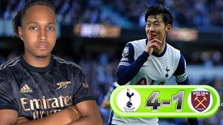 🚨SPURS VS WEST HAM  MATCH REACTION [upl. by Nagirrek]