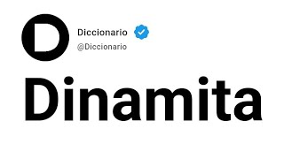 Dinamita Significado En Español [upl. by Clancy]