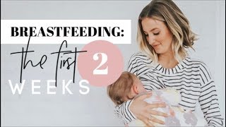 BREASTFEEDING BEST TIPS FOR SUCCESSFUL FIRST 2 WEEKS Becca Bristow [upl. by Anchie]