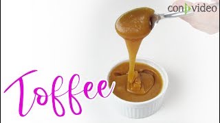 Toffee  Salsa de Caramelo Receta paso a paso [upl. by Ravi974]