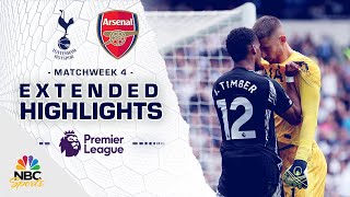 Tottenham Hotspur v Arsenal  PREMIER LEAGUE HIGHLIGHTS  9152024  NBC Sports [upl. by Eeladnerb]