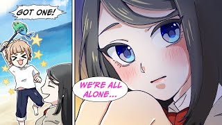 Anime What happens when a boy and a girl spend the night alone on a deserted island Manga Dub [upl. by Mailiw]