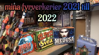 Mina Fyrverkerier 2021 till 2022 [upl. by Yesac363]