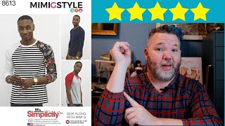 Sewing Pattern Review  Simplicity 8613  A Stylish Mens Shirt For Fall [upl. by Antony]