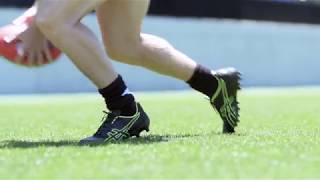 What football boots does Joel Selwood wear  ASICS [upl. by Scoville]