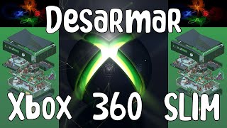 Desarmar destapar Xbox 360 Slim y armarlo [upl. by Lang]