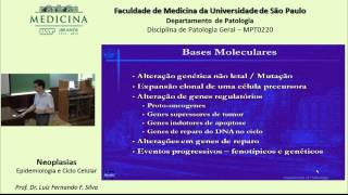 Neoplasias Epidemiologia e Ciclo Celular [upl. by Stoddart]