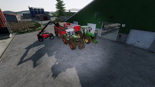 Farming Simulator 22  Večerní siláže a Hnojení  Podkarpatský venkov [upl. by Lainad]