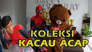 ASYRAF ROZAMI JADI SPIDERMAN BIBI JADI TEDDYBEAR [upl. by Luapnaej]