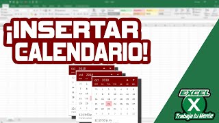 Inserta un Calendario Desplegable en una Celda [upl. by Jeffries]