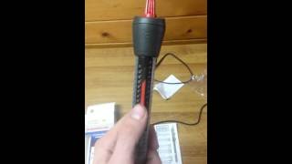 Marineland submersible heater 100w 29g reveiw [upl. by Airotcivairam]