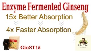 Enzyme Fermented Ginseng GinST 15 [upl. by Pippo]