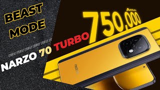 Realme Narzo 70 Turbo  The budget gaming Beast [upl. by Akcimehs]