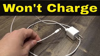 How To Fix A Phone Charger That Wont ChargeTutorial [upl. by Itsrik]