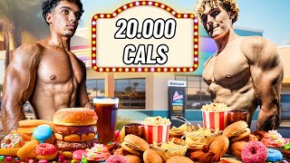 Wij Proberen De 20K CALORIES CHALLENGE [upl. by Yrred]