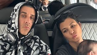 Kourtney Kardashians Husband Travis Barker Breaks Silence on Leaked Photo of Baby Rocky [upl. by Philemol]