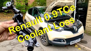 Renault Captur 09TCe Losing Coolant Renault 09TCe Coolant Leak Repair [upl. by Iseabal]