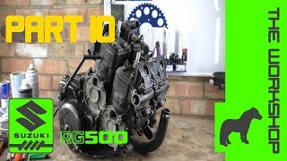 Suzuki RG500 Teardown  Part 10  SURPRISE [upl. by Nilrah]