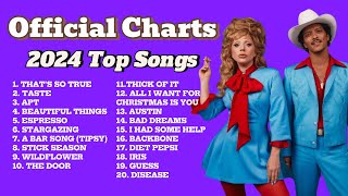 Official Charts Top hits 2024 playlist  Trending music 2024  Best songs 2024 updated weekly [upl. by Chrissy]