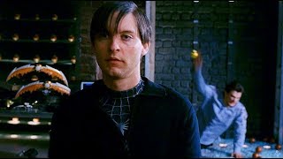 Peter Parker vs Harry Osborn  House Fight Scene  SpiderMan 3 2007 Movie CLIP HD [upl. by Normand]