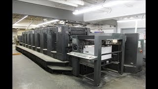 HEIDELBERG SM 102 8COLOR SHEETFED PERFECTING OFFSET PRESS [upl. by Carolann]