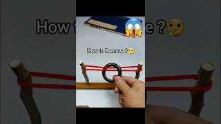 Easy Magic Trick Tutorial😱🤔 Rubber Band Magic Trick  shorts easymagictricks simplemagictricks [upl. by Nwahsirhc]