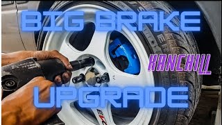 Kancil Turbo Big Brake Kit Upgrade L5 Brake kit [upl. by Ettenahc367]