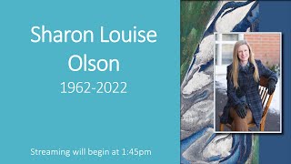 Funeral for Sharon Louise Olson  August 12 2022 [upl. by Airbmac799]