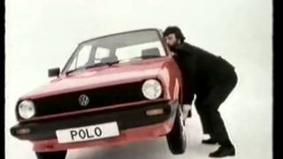 VW Polo from 3848 advert featuring Geoff Capes advert from 1983 [upl. by Aliek182]