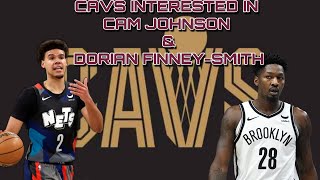 Cavs interested in Cam Johnson and Dorian FinneySmith [upl. by Nealy]