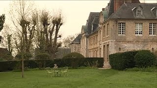 Duclair  la serre du château restaurée [upl. by Ecinej]